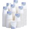imageLamosi 5 oz Paper Cups 300 Pack Small Paper Cups 5 oz Disposable Bathroom Cup for Mouthwash Parties Picnics and BarbecuesFloral