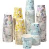 imageLamosi 5 oz Paper Cups 300 Pack Small Paper Cups 5 oz Disposable Bathroom Cup for Mouthwash Parties Picnics and BarbecuesGeometry