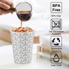 imageLamosi 180 Pack 12 oz Coffee Cups Paper Coffee Cup 12 oz Disposable Coffee Cups Leakproof Hot Drink Cup for Cafe Office Party12OZ180ct