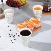 imageLamosi 180 Pack 12 oz Coffee Cups Paper Coffee Cup 12 oz Disposable Coffee Cups Leakproof Hot Drink Cup for Cafe Office Party12OZ180ct