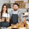 imageLamosi 200 Pack 8 OZ Kraft Paper Cups Brown Disposable Paper Coffee Cups Unbleached Paper Cups for HotCold Beverage Party Home OfficeKraft3oz600pack
