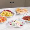 imageLamosi 85 Inch Disposable Paper Plates Paper Plates 200 Count Soak Proof Cut Proof Heavy Duty Disposable Plates for Everyday Use Party Wedding10 Inch 140Count