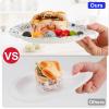 imageLamosi 85 Inch Disposable Paper Plates Paper Plates 200 Count Soak Proof Cut Proof Heavy Duty Disposable Plates for Everyday Use Party Wedding85 Inch 200Count