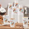 imageLamosi Coffee Cups 12 OZ 500 Pack Disposable Paper Coffee Cups Paper Cup 12 OZ for Hot Cold Drinks Leakproof Disposable Insulated Hot Cup Without Lids for Office Cafe Restaurant and Home16OZ180