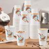 imageLamosi Coffee Cups 12 OZ 500 Pack Disposable Paper Coffee Cups Paper Cup 12 OZ for Hot Cold Drinks Leakproof Disposable Insulated Hot Cup Without Lids for Office Cafe Restaurant and Home12OZ180