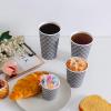 imageLamosi Coffee Cups 12OZ 500 Pack Disposable Coffee Cup Disposable Cups12 oz Hot Cups12 oz Paper Insulated Cup for Cold Hot Drinks No Lids12OZ500PACK