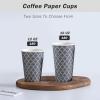 imageLamosi Coffee Cups 12OZ 500 Pack Disposable Coffee Cup Disposable Cups12 oz Hot Cups12 oz Paper Insulated Cup for Cold Hot Drinks No Lids12OZ500PACK
