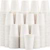 imageLamosi 300 Pack Paper Cups 8 oz Disposable Coffee Cups Paper Coffee Cups 8 oz White HotCold Beverage Drinking Cup for Water Juice or Tea Office Party Home Travel8 oz300 Pack