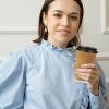 image:imageLamosi 16 oz Disposable Coffee Cups with Lids 50 Pack Insulated Hot Cups To Go Paper Coffee Cups with Lids and Straws Corrugated Ripple Wall Cup for Hot Drink Office Coffee Bar Champagne50PackChampagne