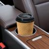 image:imageLamosi 16 oz Disposable Coffee Cups with Lids 50 Pack Insulated Hot Cups To Go Paper Coffee Cups with Lids and Straws Corrugated Ripple Wall Cup for Hot Drink Office Coffee Bar Champagne50PackChampagne