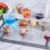 image:imageLamosi 360 Set 2 oz Jello Shot Cups with Lids Sturdy amp Safe Small Food Containers with Lids Disposable Food Storage Condiment Cups for Salad Dressing Portion Sauce Dipping PuddingLAZL55OZ360