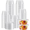 image:imageLamosi 360 Set 2 oz Jello Shot Cups with Lids Sturdy amp Safe Small Food Containers with Lids Disposable Food Storage Condiment Cups for Salad Dressing Portion Sauce Dipping PuddingLAZL2OZ360