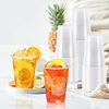 image:imageLamosi 500 Pack 7 oz Plastic Cups Disposable Plastic Clear Cups Cold Drinking Water cups for Party Wedding Travel BBQ Picnic Event12OZ1000Pack