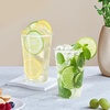 image:imageLamosi 500 Pack 7 oz Plastic Cups Disposable Plastic Clear Cups Cold Drinking Water cups for Party Wedding Travel BBQ Picnic Event16OZ1000Pack