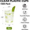 image:imageLamosi 500 Pack 7 oz Plastic Cups Disposable Plastic Clear Cups Cold Drinking Water cups for Party Wedding Travel BBQ Picnic Event3OZ1500Pack