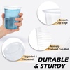 image:imageLamosi 500 Pack 7 oz Plastic Cups Disposable Plastic Clear Cups Cold Drinking Water cups for Party Wedding Travel BBQ Picnic Event5OZ1500Pack