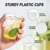 image:imageLamosi 500 Pack 7 oz Plastic Cups Disposable Plastic Clear Cups Cold Drinking Water cups for Party Wedding Travel BBQ Picnic Event7OZ500Pack