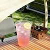 image:imageLamosi 500 Pack 7 oz Plastic Cups Disposable Plastic Clear Cups Cold Drinking Water cups for Party Wedding Travel BBQ Picnic Event9OZ1000Pack