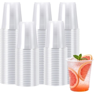 image:imageLamosi 500 Pack 7 oz Plastic Cups Disposable Plastic Clear Cups Cold Drinking Water cups for Party Wedding Travel BBQ Picnic Event5OZ100Pack